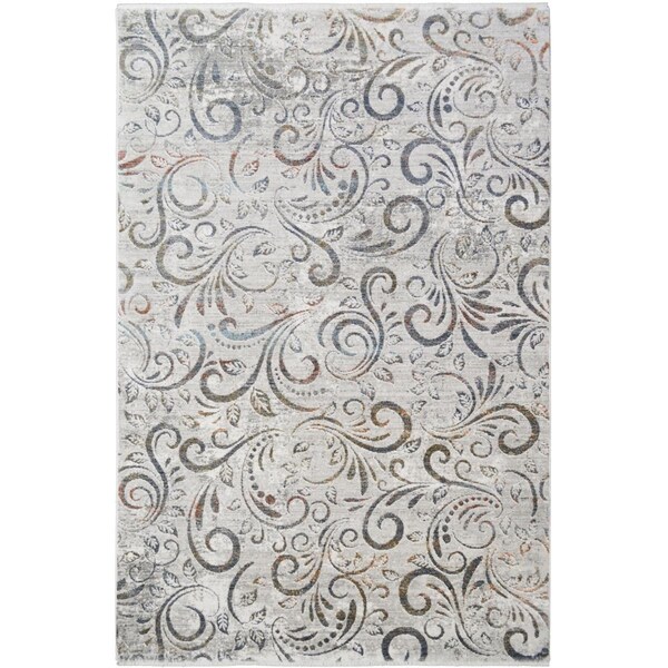 Mayberry Rug 7 ft. 10 in. x 9 ft. 10 in. Windsor Riviera Area Rug, Ivory WD4082 8X10 - main